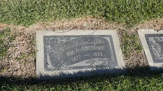Actor Allan 'Rocky' Lane Grave Inglewood Cemetery LA CA USA December 18, 2020 Harry Albershart