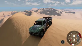 Beamng drive checking out the Toxic sand dunes