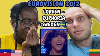 Loreen - Euphoria Reaction (Sweden 🇸🇪 Eurovision 2012) | FIRST TIME WATCHING