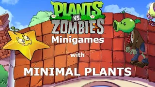 How Many Plants are Needed to Beat PvZ's Mini-Games?