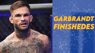 3 Minutes of Cody Garbrandt Getting Spectacular Finishes & Getting Finished Spectacularly