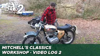 Classic Motorcycle Workshop - Vlog 2