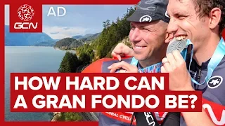 Can We Qualify For The World Championships Of GranFondo? | GCN Rides RBC Whistler