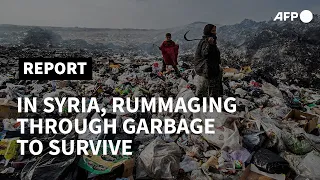 Beyond the oil wells, Syrians rummage in trash to eat | AFP