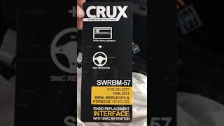 Crux SWRBM-57 Porsche Cayenne steering interface stereo
