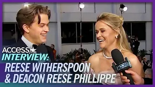 Reese Witherspoon's Son Deacon GUSHES Over His Mom at 2024 Golden Globes
