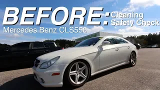 Here's what a Older Mercedes Benz CLS 550 Looks Like After Not Being Loved ( High Mileage Luxury )