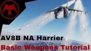DCS AV-8B Harrier Basic Weapons tutorial