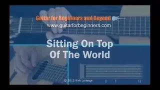 Sitting on Top of the World - A Fingerstyle Guitar Lesson with Virtual Fretboard.