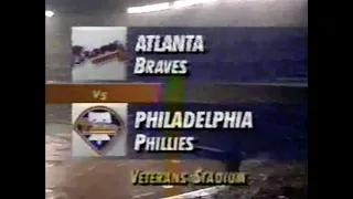 June 21st, 1993 - Braves vs Phillies