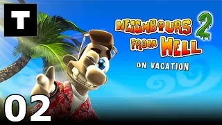 Neighbours from Hell 2: On Vacation | Covert Advance | Walkthrough 02 | 100%