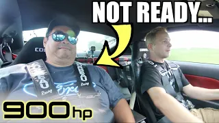He Feel's 900HP GT500 for the FIRST TIME REACTION