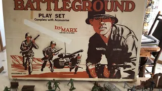 Marx No. 4752 Battleground Playset from 1971!