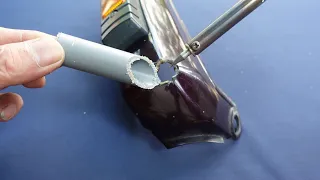 Method of welding plastic with nails and knives ! [ Easy way to fix broken plastic ]