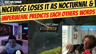 Nicewigg LOSES it as TSM imperialhal & Nocturnal PREDICTS each others WORD (Apex Legends)