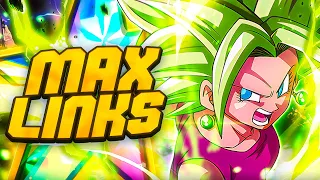 (Dokkan Battle) RAINBOW MAX LINKS EZA STR KEFLA COMPLETE OVERVIEW AND SHOWCASE!