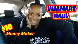 Walmart Haul | $18 Money Maker
