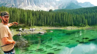 Was lebt in diesem verborgenen Gebirgssee - Anglertraum (ÜBERALL FISCH) !