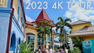 Disney's Caribbean Beach Resort 2023 Complete Walking Tour in 4K | Walt Disney World Florida