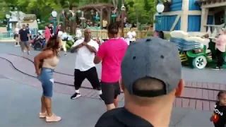 WARNING: GRAPHIC FIGHT AT DISNEYLAND