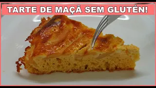 TARTE DE MAÇÃ SEM GLÚTEN