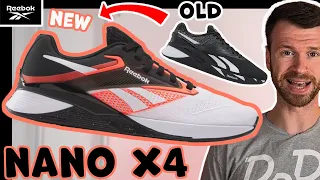 WHAT CHANGED? | Reebok Nano X4 vs X3 | Lift and Run Chassis System Update |