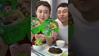 Funny Husband and Wife Yummy Food Eating Challenge 🍲🍲😋😋🤣🤣 Ep 74