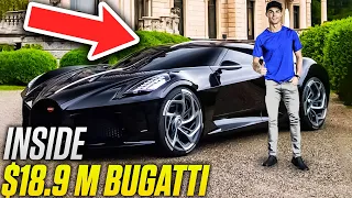 Inside The $18.9 Million Cristiano Ronaldo Luxurious Car (Bugatti La Voiture Noire)