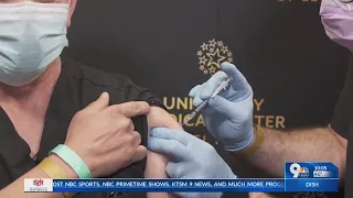 UMC nurse re-vaccinated after questions raised about first shot