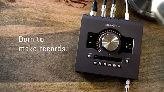 Born to make records. Meet Apollo Twin MkII.