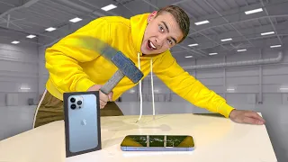 УТОПИЛИ Новый iPhone 13 Pro ! **За Нами Следит ХАКЕР**