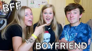 WHO KNOWS ME BETTER ?? - BOYFRIEND vs. BESTFRIEND