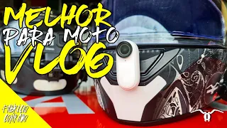 a MELHOR câmera para MOTOVLOG Insta360 Go 2 64gb se não fosse por isso