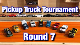 Race #28: Pickup Truck Tournament Qualifying Round 7! Johnny Lightning plus a 16 car bonus race!