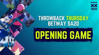 Throwback: Betway SA20 Season 1 Opener