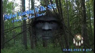 BIGFOOT WATCHING AT THE SCC. I KNEW! HE WAS THERE. Read Below