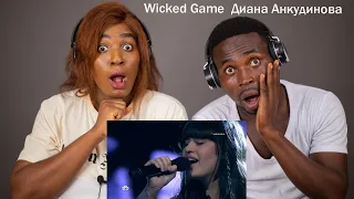 OUR FIRST TIME REACTION to Diana Ankudinova - Wicked Game (Диана Анкудинова)