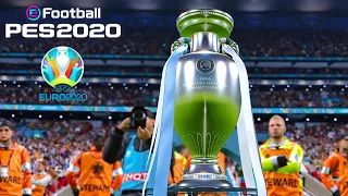 PES 2020 ● UEFA EURO 2020 OFFICIAL TROPHY ● Germany Vs. France ● Final Match Prediction | HD