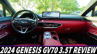 Pulling Away from the Lexus NX? // 2024 Genesis GV70 3.5t Review