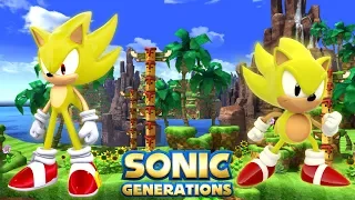 Sonic Generations (PC) [4K] - Green Hill Act 1 + 2 (Full Super Sonic)