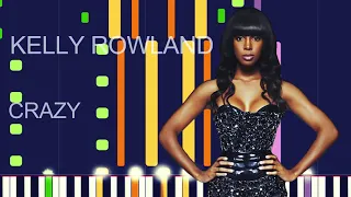 KELLY ROWLAND - CRAZY (PRO MIDI FILE REMAKE) - "in the style of"