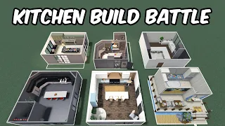 50k KITCHEN BUILD BATTLE IN BLOXBURG