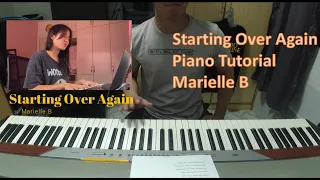 Starting Over Again - Marielle B Piano Tutorial