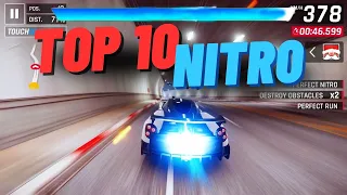 TOP 10 CARS WITH THE HIGHEST NITRO IN ASPHALT 9