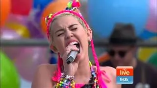 Miley Cyrus - The Scientist Live on Sunrise (Coldplay cover)