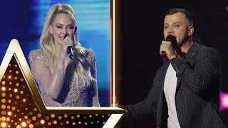 Amna Jusic i Semir Dzankovic - Splet pesama - (live) - ZG - 22/23 - 23.06.2023. EM 34