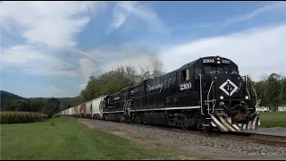 Conrail GE U23B's on RJ Cormans Lehigh Railway and Owego Harford