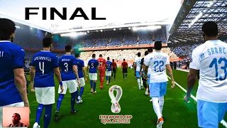 PES 2020 - ITALY vs URUGUAY FINAL - FIFA World Cup 2022 - Full Match - All Goals HD - Gameplay PC