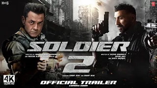 Soldier 2 | Official Trailer | Sunny Deol, Bobby Deol | Soldier 2 Full Movie Story Leaked | 2023