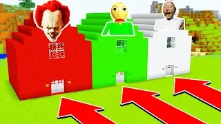 DO NOT CHOOSE THE WRONG HOUSE! (PENNYWISE ,BALDI'S BASICS, GRANNY)  Ps3/Xbox360/PS4/XboxOne/PE/MCPE)